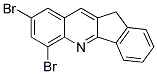 6,8-DIBROMO-11H-INDENO[1,2-B]QUINOLINE Struktur