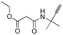 ETHYL 3-[(1,1-DIMETHYL-2-PROPYNYL)AMINO]-3-OXOPROPANOATE Struktur