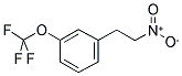 1-(3-(TRIFLUOROMETHOXY)PHENYL)-2-NITROETHANE Struktur