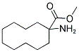 METHYL 1-AMINO-1-CYCLODECANECARBOXYLATE Struktur