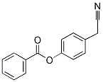 4-BENZOYLOXYBENZYL CYANIDE Struktur