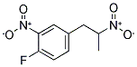 1-(4-FLUORO-3-NITROPHENYL)-2-NITROPROPANE Struktur