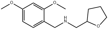 (2,4-DIMETHOXY-BENZYL)-(TETRAHYDRO-FURAN-2-YL-METHYL)-AMINE Struktur