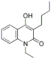 3-BUTYL-1-ETHYL-4-HYDROXYQUINOLIN-2(1H)-ONE Struktur