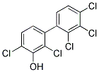 2,2',3',4,4'-PENTACHLORO-3-BIPHENYLOL Struktur