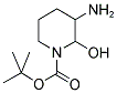 3-AMINO-2-HYDROXY-PIPERIDINE-1-CARBOXYLIC ACID TERT-BUTYL ESTER Struktur