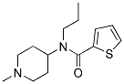 N-(1-METHYLPIPERIDIN-4-YL)-N-PROPYLTHIOPHENE-2-CARBOXAMIDE Struktur