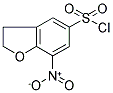 7-NITRO-2,3-DIHYDRO-1-BENZOFURAN-5-SULFONOYL CHLORIDE Struktur