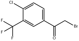 4-CHLORO-3-(TRIFLUOROMETHYL)PHENACYL BROMIDE price.