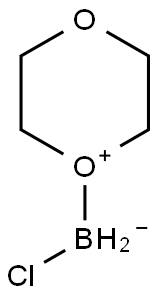 MONO-CHLOROBORANE DIOXANE COMPLEX Struktur