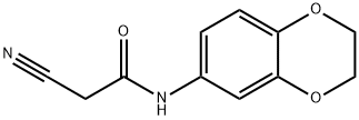 2-CYANO-N-(2,3-DIHYDRO-1,4-BENZODIOXIN-6-YL)ACETAMIDE Struktur