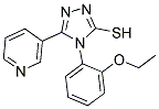 4-(2-ETHOXY-PHENYL)-5-PYRIDIN-3-YL-4H-[1,2,4]TRIAZOLE-3-THIOL Struktur