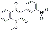 1-METHOXY-3-(3-NITROPHENYL)QUINOXALIN-2(1H)-ONE 4-OXIDE Struktur