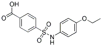 4-(4-ETHOXY-PHENYLSULFAMOYL)-BENZOIC ACID Struktur