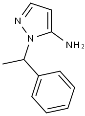 2-(1-PHENYL-ETHYL)-2H-PYRAZOL-3-YLAMINE Struktur