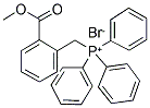 TRIPHENYL-(2-CARBOMETHOXY BENZYL) PHOSPHONIUM BROMIDE Struktur