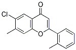 6-CHLORO-2',7-DIMETHYLFLAVONE Struktur