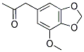 (3-METHOXY-4,5-METHYLENEDIOXYPHENYL)ACETONE Struktur