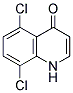 5,8-DICHLOROQUINOLIN-4(1H)-ONE Struktur