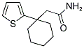 2-(1-THIEN-2-YLCYCLOHEXYL)ACETAMIDE Struktur