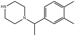 1-[1-(3,4-DIMETHYL-PHENYL)-ETHYL]-PIPERAZINE Struktur