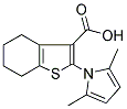 2-(2,5-DIMETHYL-PYRROL-1-YL)-4,5,6,7-TETRAHYDRO-BENZO[ B ]THIOPHENE-3-CARBOXYLIC ACID Struktur