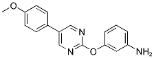 3-([5-(4-METHOXYPHENYL)PYRIMIDIN-2-YL]OXY)ANILINE Struktur