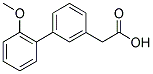 (2'-METHOXY-BIPHENYL-3-YL)-ACETIC ACID Struktur