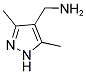 C-(3,5-DIMETHYL-1H-PYRAZOL-4-YL)-METHYLAMINE Struktur