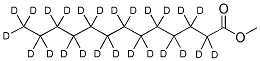 METHYL TRIDECANOATE-D25 Struktur