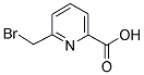 6-BROMOMETHYL-2-PYRIDINECARBOXYLIC ACID Struktur