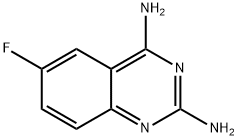 2,4-DIAMINO-6-FLUOROQUINAZOLINE Struktur