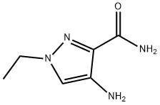 4-AMINO-1-ETHYL-1H-PYRAZOLE-3-CARBOXYLIC ACID AMIDE Struktur