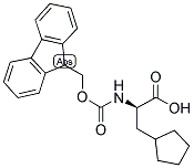FMOC-D-CYCPENTALA-OH Struktur