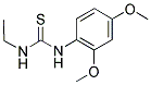 N-(2,4-DIMETHOXYPHENYL)-N'-ETHYLTHIOUREA Struktur