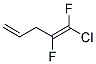 1-CHLORO-1,2-DIFLUORO-1,4-PENTADIENE Struktur