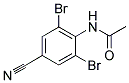 2,6-DIBROMO-4-CYANOACETANILIDE Struktur