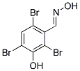 3-HYDROXY-2,4,6-TRIBROMOBENZALDEHYDE OXIME Struktur