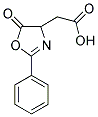 (5-OXO-2-PHENYL-4,5-DIHYDRO-1,3-OXAZOL-4-YL)ACETIC ACID Struktur