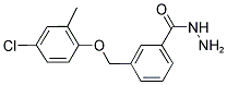 3-(4-CHLORO-2-METHYL-PHENOXYMETHYL)-BENZOIC ACID HYDRAZIDE Struktur