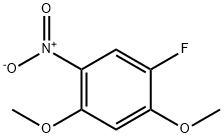 2,4-DIMETHOXY-5-FLUORONITROBENZENE Struktur