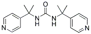 N-[DIMETHYL-(PYRIDIN-4-YL)METHYL]-N'-[DIMETHYL-(PYRIDIN-4-YL)METHYL]UREA Struktur