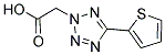(5-THIEN-2-YL-2H-TETRAZOL-2-YL)ACETIC ACID Struktur