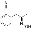 (2-CYANOPHENYL)ACETONE OXIME Struktur