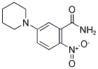 2-NITRO-5-PIPERIDINOBENZENECARBOXAMIDE Struktur