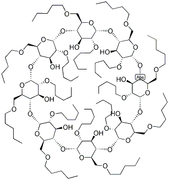 GAMMA-CYCLODEXTRIN OCTAKIS(2,6-DI-O-PENTYL) Struktur