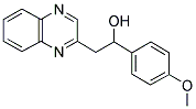 1-(4-METHOXYPHENYL)-2-QUINOXALIN-2-YL ETHANOL Struktur