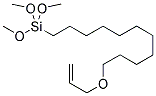 ALLYLOXYUNDECYLTRIMETHOXYSILANE Struktur