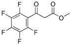 3-OXO-3-PENTAFLUOROPHENYL-PROPIONIC ACID METHYL ESTER Struktur