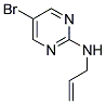 ALLYL-(5-BROMO-PYRIMIDIN-2-YL)-AMINE Struktur